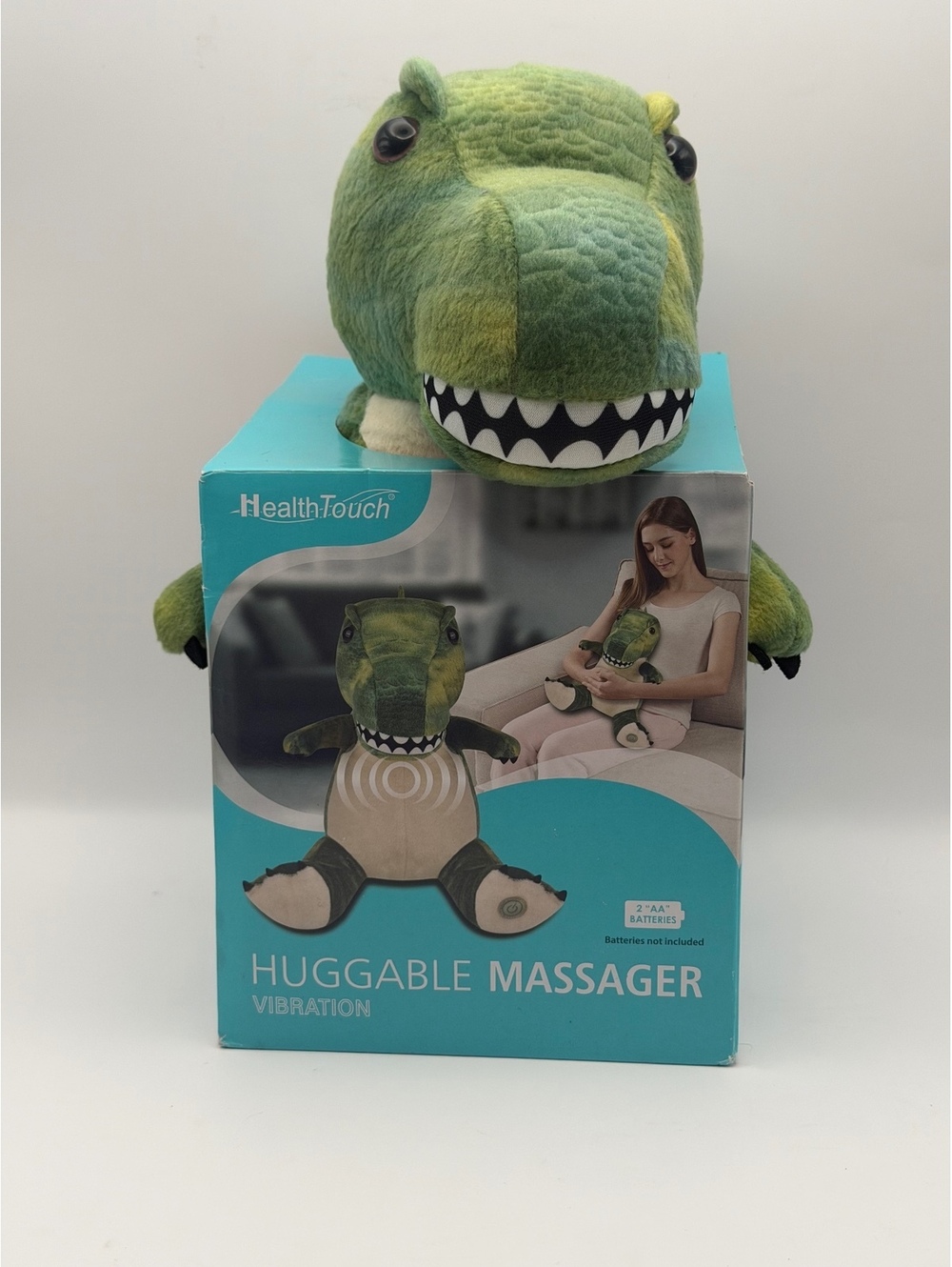 HealthTouch Huggable Massager Dinosaur Vibrator
